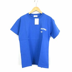 【中古】スタジオセブン STUDIO SEVEN  ZONE 03 BASIC TEE  70863809 ベーシック Tシャツ 半袖 青 ブルー S メンズ