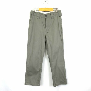 【中古】コーエン coen ストレート ワークパンツ チノパンツ 7540-612-0092 グレー系 M メンズ