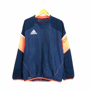 【中古】アディダス adidas ピステ ウインド ジャケット スポーツウェア S16896 紺 ネイビー 0 メンズ