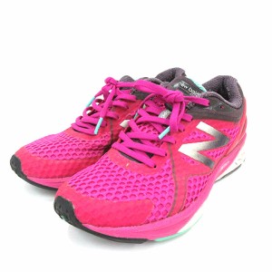 【中古】ニューバランス NEW BALANCE W1040R7 スニーカー ランニングシューズ  靴 ピンク系 24.5cm レディース