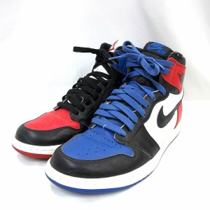 【中古】ナイキ NIKE ☆AA★Air Jordan 1 Retro High Top 3 エア ジョーダン トップスリー 555088-026 26cm US8靴スニーカー メンズ