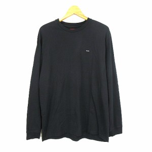 【中古】シュプリーム SUPREME ☆AA★Small Box L/S Tee Black L Large黒ブラック スモール ボックス ロゴ長袖Tシャツ ロンT メンズ