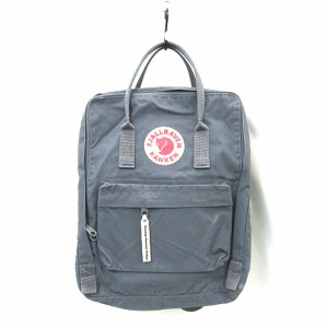 【中古】フェールラーベン FJALLRAVEN KANKEN スヌーピーミュージアム リュック バックパック グレー かばん レディース