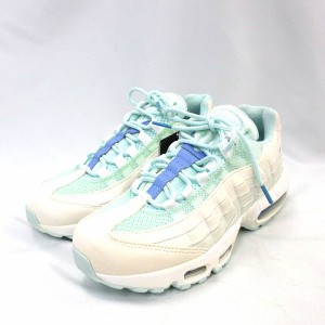 【中古】ナイキ NIKE WMNS Air Max 95 Teal Royal DD8482-163 24.5cm エアマックス スニーカー靴 レディース