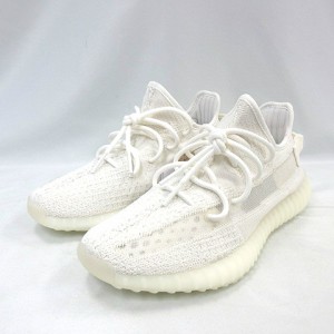 【中古】未使用品 アディダス adidas Yeezy Boost 350 V2 Bone HQ6316 26cm US8 白 スニーカー ☆AA★ メンズ