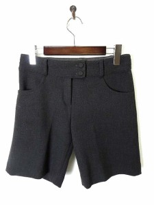 【中古】ルカ LUCA ショートパンツ ハーフパンツ S チャコールグレー レディース