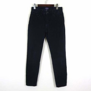 【中古】NDYJ USA製 パンツ スキニーパンツ ストレッチ M 4 紺 ダークネイビー レディース