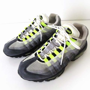 【中古】ナイキ NIKE エアマックス AIR MAX 95 OG 2012 イエローグラデーション スニーカー 28.0cm くつ 靴 シューズ