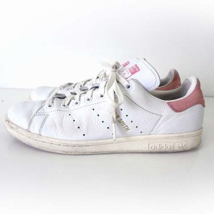 【中古】アディダス adidas originals S80024 スタンスミス Stan Smith スニーカー シューズ レザー 27cm 白 ピンク