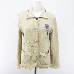 中古 アルベロベロ Alberobello Olleborebla 長袖 カーディガン