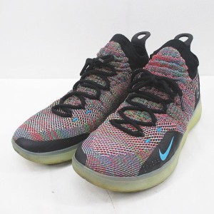 【中古】ナイキ NIKE ZOOM KD11 ズーム KD11 スニーカー バスケットボール シューズ AO2604-001 マルチカラー 28.0cm