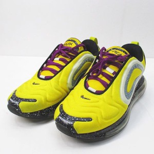 【中古】ナイキ NIKE UNDERCOVER AIR MAX 720 cn2408-700 スニーカー 27.5cm イエロー系  メンズ