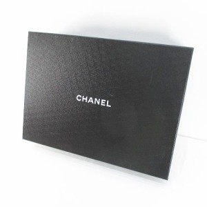 【中古】シャネル CHANEL 空箱 空き箱 保存箱 ギフト用 大 収納 黒系 ブラック インテリア 純正 その他