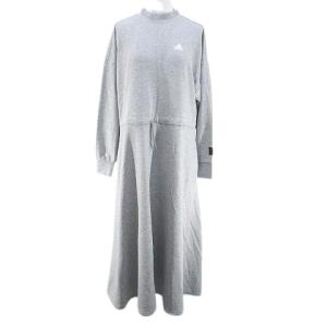 美品】ジュエティ 編み込みスウェットワンピース コットン100