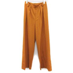 マスタード ワイド パンツの通販 Au Pay マーケット