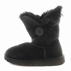 【中古】アグ オーストラリア UGG australia ベイリーボタン BAILEY BUTTON ムートンブーツ ショートブーツ US5 22cm