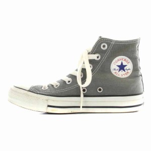 【中古】コンバース Chuck Taylor ALL STAR HI チャックテイラー オールスターハイ スニーカー US4 23.0cm グレー