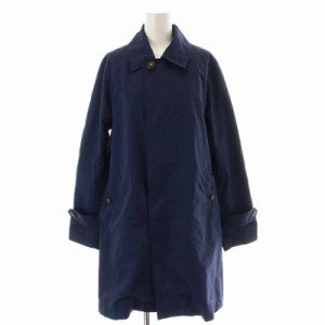 【中古】ノースフェイス パープルレーベル THE NORTH FACE PURPLE LABEL ステンカラーコート ロング 紫タグ M 紺