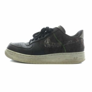 【中古】ナイキ NIKE Air Force 1 Low '07 LV8 エア フォース スニーカー シューズ US10 28.0cm 黒 CV1698-001