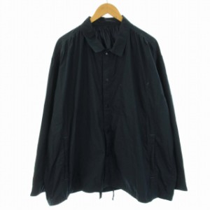 【中古】Porter Classic 22SS Poplin Gathered Jacket ポプリンギャザーシャツジャケット 4 L 紺