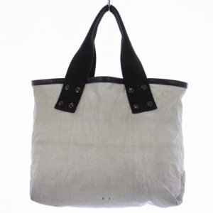 【中古】サカイ sacai Dyneema Tote Medium トートバッグ ハンドバッグ PVC グレー 黒 ブラック  22-0333S レディース