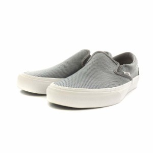 【中古】バンズ VANS CLASSIC SLIP-ON クラシック スリッポン シューズ 26.0cm グレー VN-018DGKB /AN10 メンズ