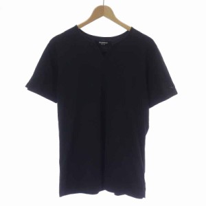 【中古】ウノピュウノウグァーレトレ リラックス 1PIU1UGUALE3 RELAX Tシャツ カットソー 半袖 M 黒 ブラック