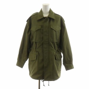 【中古】ハイク HYKE 22SS M-51 FIELD JACKET BIG FIT ミリタリージャケット コットン S カーキ 221-17022