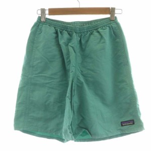 【中古】パタゴニア Patagonia M's Baggies Longs 7 メンズバギーズロング ハーフパンツ ショートパンツ XS 水色