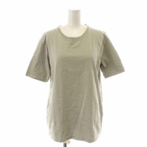 【中古】ドゥーズィエムクラス DEUXIEME CLASSE 20SS neat Tシャツ カットソー 半袖 クルーネック F グレー /NW39