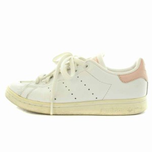 【中古】アディダスオリジナルス adidas originals スタンスミス STAN SMITH スニーカー US5 23cm 白 ピンク