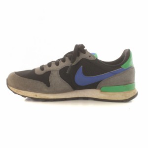 【中古】ナイキ WMNS INTERNATIONALIST ウィメンズインターナショナリスト US6.5 23.5cm 黒 グレー 828407-019