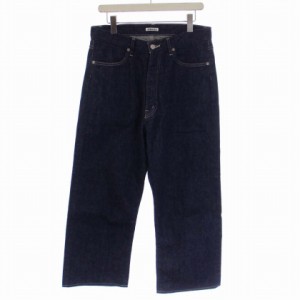 【中古】オーラリー AURALEE 23SS SELVEDGE LIGHT DENIM PANTS デニムパンツ ジーンズ M インディゴ メンズ