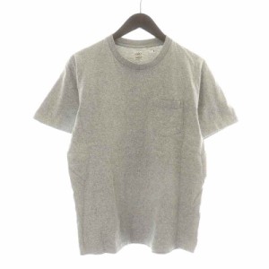 【中古】アナトミカ ANATOMICA Tシャツ カットソー 半袖 クルーネック S グレー /NW18 メンズ