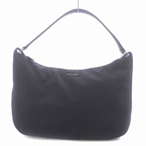 【中古】ケイトスペード KATE SPADE ハンドバッグ ワンショルダー ナイロン 黒 ブラック /AT28 ●D レディース