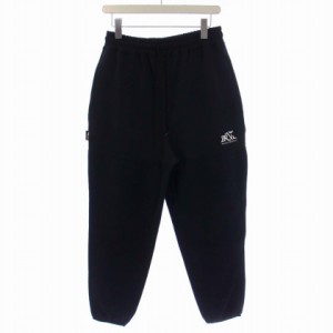 【中古】バックチャンネル BACK CHANNEL CORDURA FLEECE PANTS フリースパンツ M 紺 メンズ