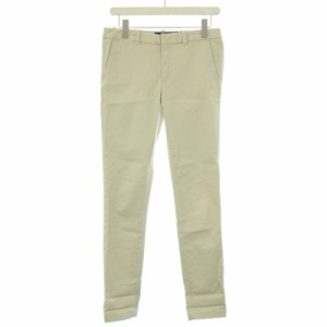 【中古】ポロ ラルフローレン BROOKE SKINNY CHINO チノパン チノパンツ スラックス ストレッチ 4 M ベージュ