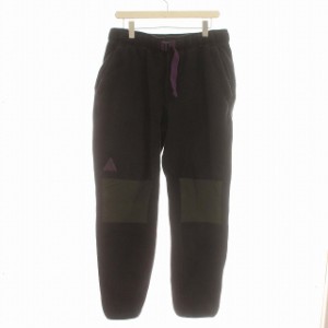 【中古】ナイキエーシージー NIKE ACG LAB SHERPA FLEECE PANT フリースパンツ パンツ M 黒 ブラック /☆G メンズ