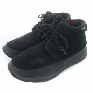 【中古】THE NORTH FACE NSE Traction Lite WP Chukka チャッカブーツ ショートブーツ 防水 US7 25cm 黒 NF52085