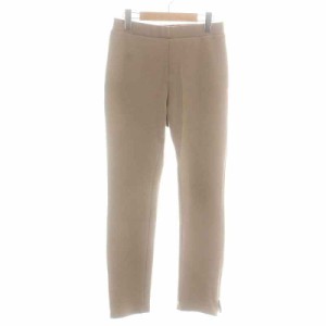 【中古】リジェール アパルトモン FEMME 20SS ウールジップレギンス Wool Zip Leggings イージーパンツ F 茶