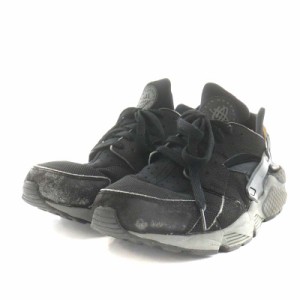 【中古】ナイキ NIKE AIR HUARACHE エア ハラチ スニーカー シューズ US9 27.0cm 黒 ブラック 318429-010 /AN11