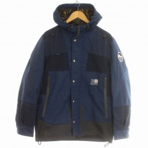 【中古】ギャルソン eye JUNYA WATANABE MAN  karrimor バックパックデザイン マウンテンパーカー ジャケット 紺