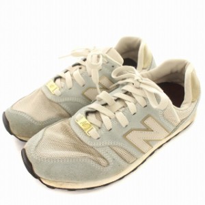 【中古】ニューバランス NEW BALANCE 373 スニーカー WL373MT2 スエード US7.5 24.5cm 水色 ライトブルー