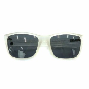 【中古】ブラックフライ フライクルーザー FLY CRUISER サングラス 眼鏡 ウェリントン プラスチック 白 黒 クリア