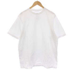 【中古】グラフペーパー Graphpaper Pack Crew Neck Tee パックTシャツ カットソー 半袖 クルーネック 3 L 白 メンズ