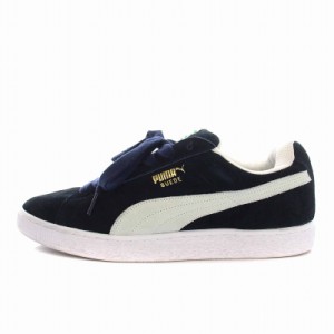 【中古】プーマ PUMA ビームス SUEDE MIJ BEAMS スニーカー ローカット シューズ スエード US9.5 27.5cm 紺 ネイビー