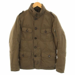 【中古】モンクレール MONCLER ダウミエール DAUMIER ダウンジャケット アウター ウール 1 M 茶 ブラウン メンズ