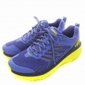 【中古】未使用 ホカオネオネ HOKA ONE ONE スニーカー 1104D93 CHALLENGER ATR 5 チャレンジャー US9.5 27.5cm 青