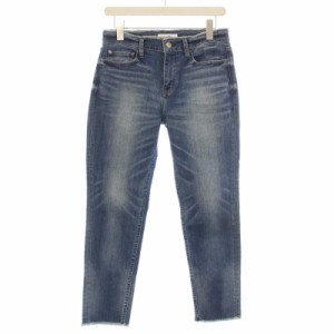 【中古】ヘルシーデニム Healthy denim デニムパンツ ジーンズ ストレッチ ジップフライ 24 S 青 ブルー