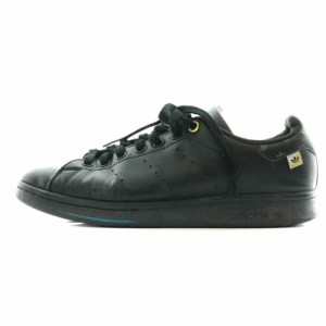 【中古】アディダスオリジナルス スタンスミス STAN SMITH スニーカー シューズ レザー US8 25.0cm 黒 FX5646